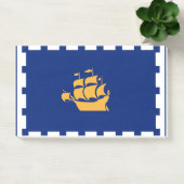 Notities met vlag van Quebec Stad, Canada Post-it® Notes (Kantoor)