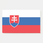 Notities met vlag van Slowakije Post-it® Notes (Voorkant)