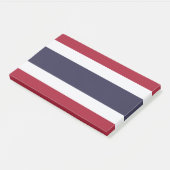 Notities met vlag van Thailand Post-it® Notes (Schuin)