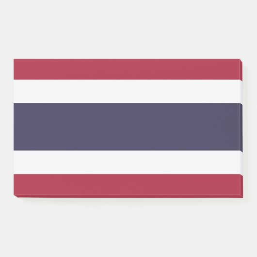 Notities met vlag van Thailand Post-it® Notes (Voorkant)