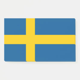 Notities met vlag van Zweden Post-it® Notes