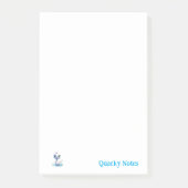 Notities Mooie Witte Eend Post-it® Notes (Voorkant)