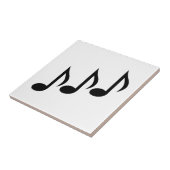 Notities muziek tegeltje (Zijkant)