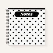 Notities - Polka dots Notitieboek (Voorkant)