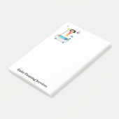 Notities Reinigingsdiensten Post it Note (Schuin)