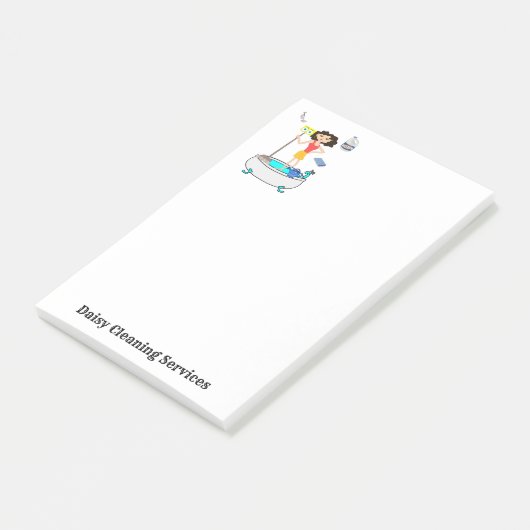 Notities Reinigingsdiensten Post it Note (Schuin)