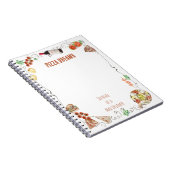 Notities uit een pizzadroom notitieboek (Rechterzijde)