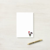 Notities van de Portugese haan Post-it® Notes (Op bureau)