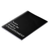 Notities van de weg naar de Boeddhistische verlich Notitieboek (Linkerzijde)