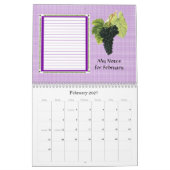 Notities van het Jaar Fruit Kalender (Feb 2027)
