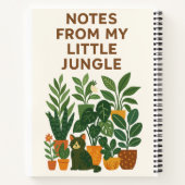 Notities van My Little Oerwoud – Indoor Planten No Notitieboek (Achterkant)