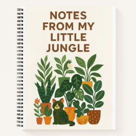 Notities van My Little Oerwoud – Indoor Planten No Notitieboek