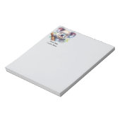 Notities van Waterverf Koala Beer Australische kun Notitieblok (Linkerzijde)