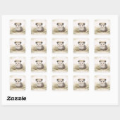 Notities Vierkante Sticker (Vel)