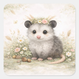 Notities Vierkante Sticker