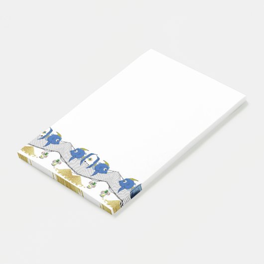 Notities Vissen Wormen Zand Post-it® Notes (Schuin)