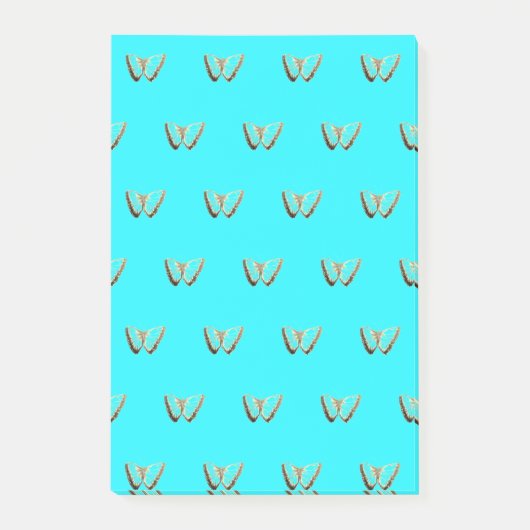 notities voor Butterfly Pattern Post-it Post-it® Notes (Voorkant)