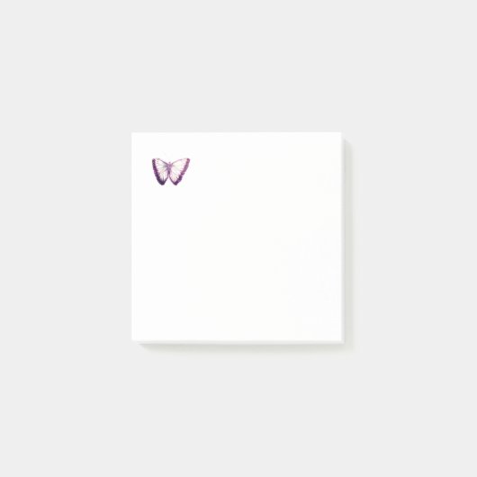 notities voor Butterfly Pattern Post-it Post-it® Notes (Voorkant)
