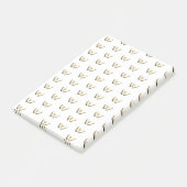 notities voor Butterfly Pattern Post-it Post-it® Notes (Schuin)