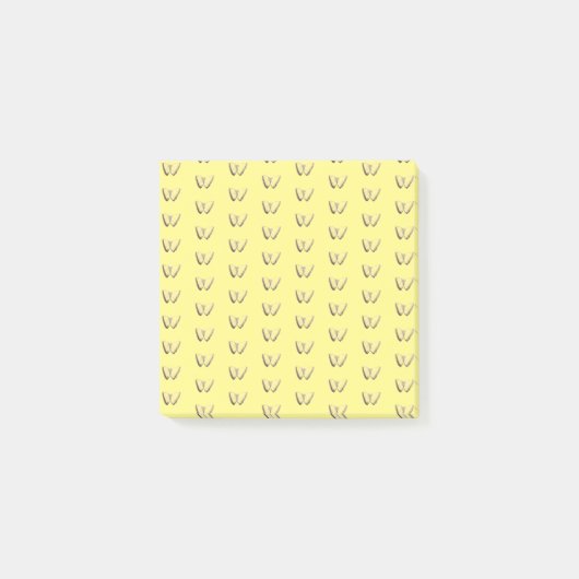 notities voor Butterfly Pattern Post-it Post-it® Notes (Voorkant)
