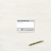 Notities voor herdershondafspraken post-it® notes (Op bureau)