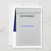 Notities voor laptops - Blank achteraan (Voorkant)