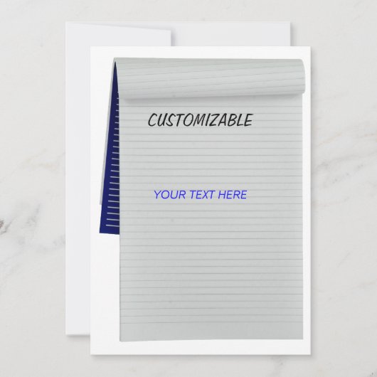 Notities voor laptops - Blank achteraan (Voorkant)