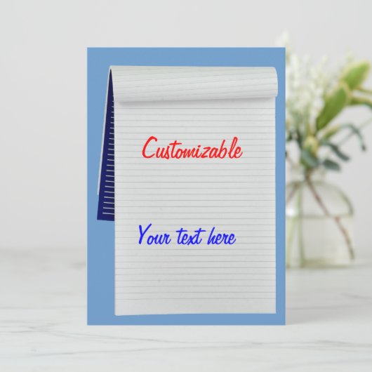 Notities voor laptops  kaart (Staand voorkant)