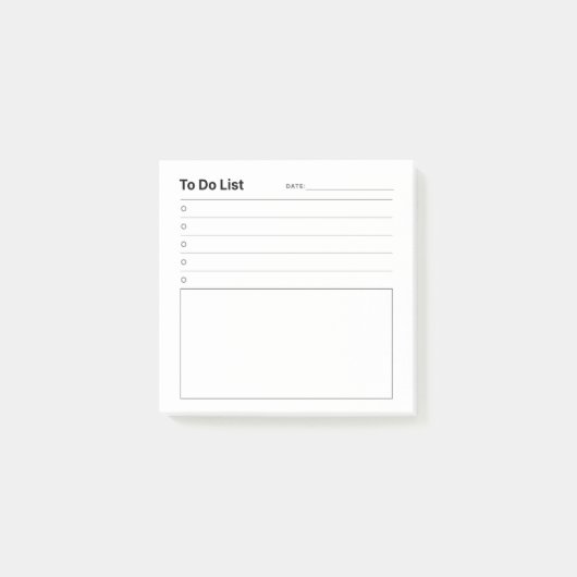 Notities voor lijsten maken post-it® notes (Voorkant)