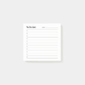 Notities voor lijsten maken post-it® notes (Voorkant)