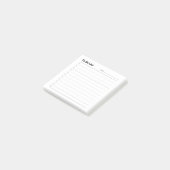 Notities voor lijsten maken post-it® notes (Schuin)