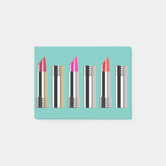 Notities voor lipstick post-it® notes (Voorkant)