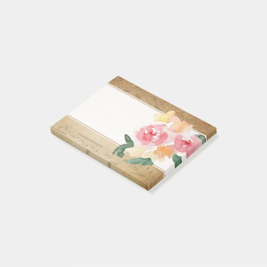  notities voor muziek op vel post-it® notes (Schuin)