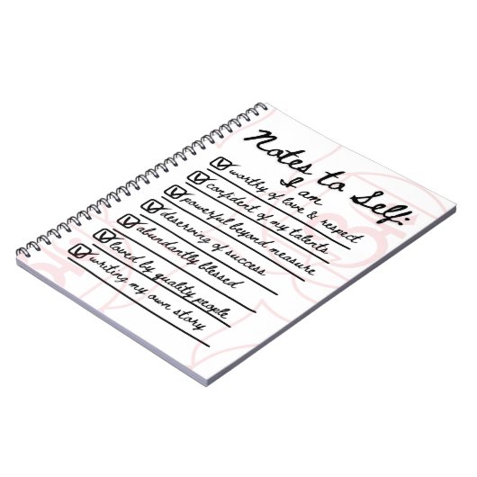 Notities voor Zelf: Root Chakra Affirmations Journ Notitieboek (Linkerzijde)