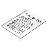 Notities voor Zelf: Root Chakra Affirmations Journ Notitieboek (Linkerzijde)