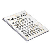 Notities voor Zelf: Sacraal Chakra Bevestigingen J Notitieboek (Rechterzijde)