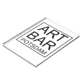 Notizblock ART & Bar by ART & Commerz Potsdam Notitieboek (Linkerzijde)