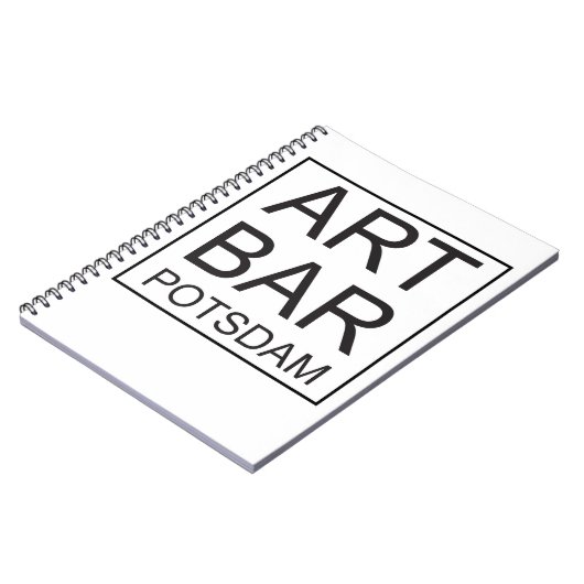Notizblock ART & Bar by ART & Commerz Potsdam Notitieboek (Linkerzijde)