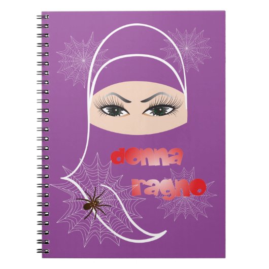 Notizblock Spider Women Notitieboek (Voorkant)