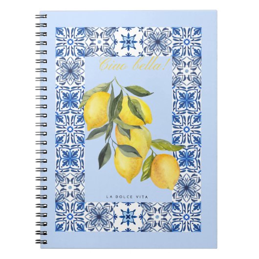 Notizbuch la Dolce Vita Notitieboek (Voorkant)