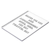 Notizbuch Notitieboek (Linkerzijde)
