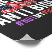 #notmypresident poster (Hoek)