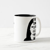 Notoire ACB, de Dogma leeft luid in me Tweekleurige Koffiemok (Voorkant rechts)