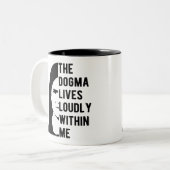 Notoire ACB, de Dogma leeft luid in me Tweekleurige Koffiemok (Voorkant links)