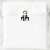 Notoire AOC Vierkante Sticker (Tas)
