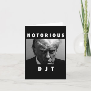 Notoire Djt Donald Trump Mug Shot Republikein 202 Kaart