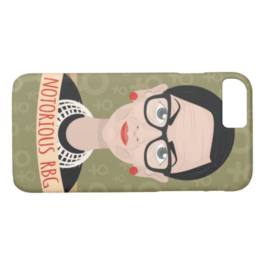 Notoire RBG - iPhone Case (Achterkant (Horizontaal))
