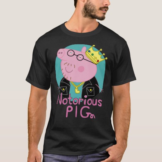 Notorieuze PIG Piggy Smalls Classic T-Shirt (Voorkant)