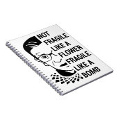 Notorieuze RBG, Ruth Bader Ginsburg, feministische Notitieboek (Rechterzijde)