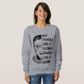 Notorieuze RBG, Ruth Bader Ginsburg, feministische Trui (Voorkant volledig)